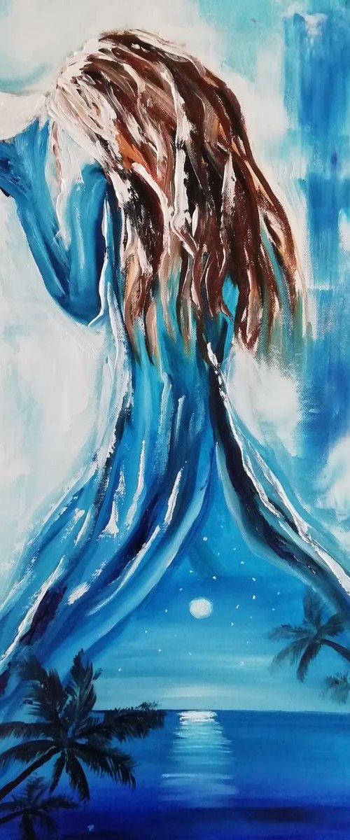 The Queen of the night by Nataliia Plakhotnyk