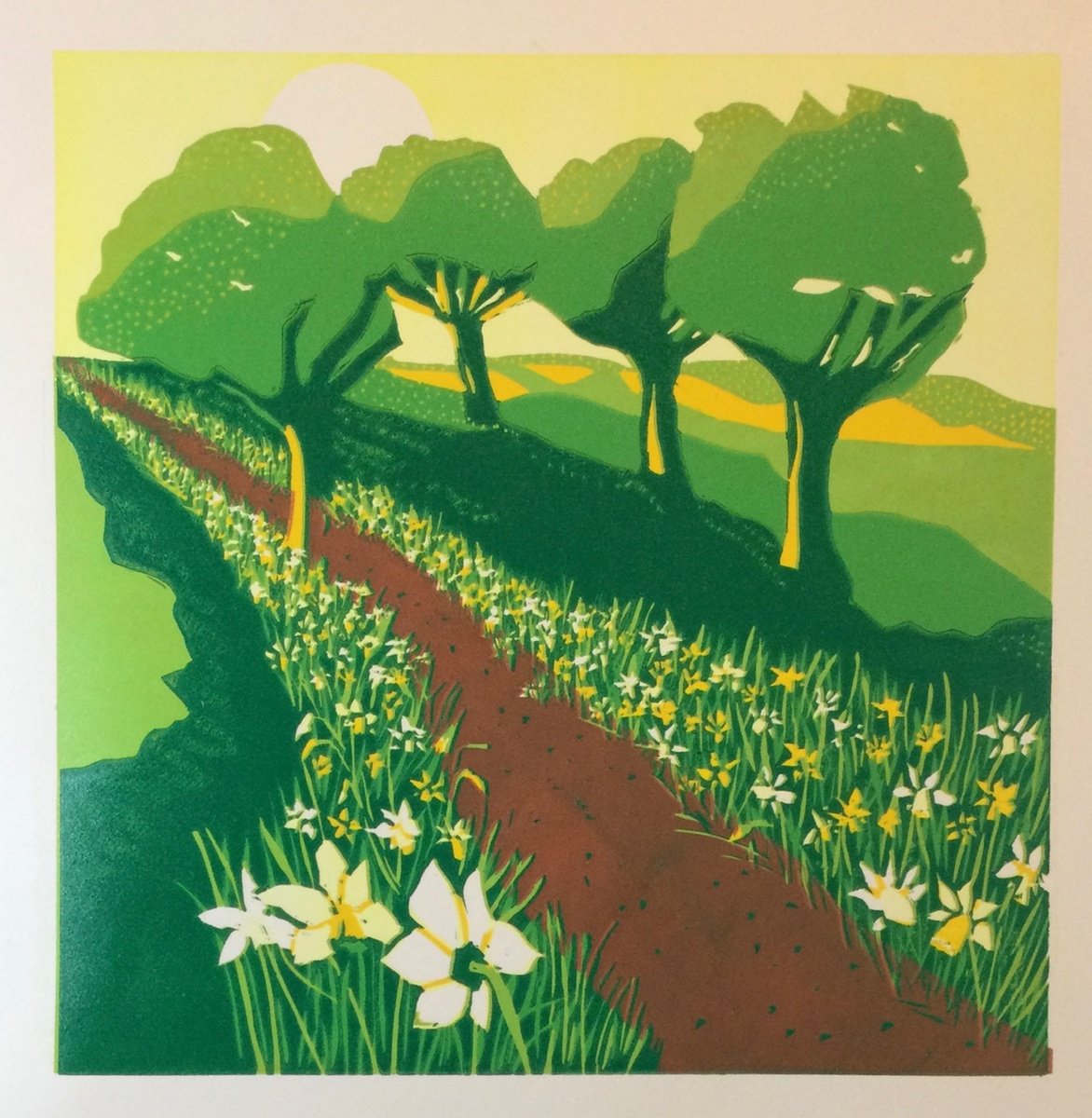 Daffodil Path by Andrew Tromans