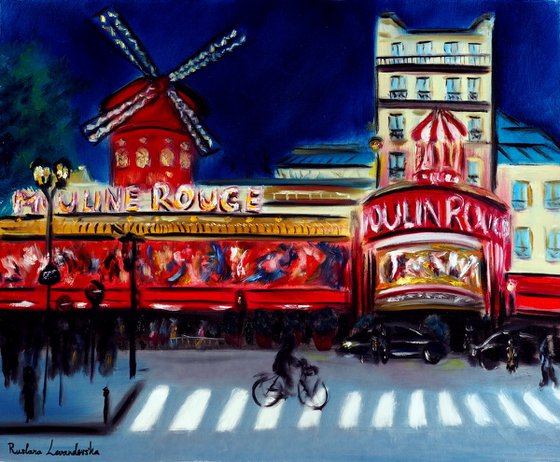 Moulin Rouge, Evening Paris