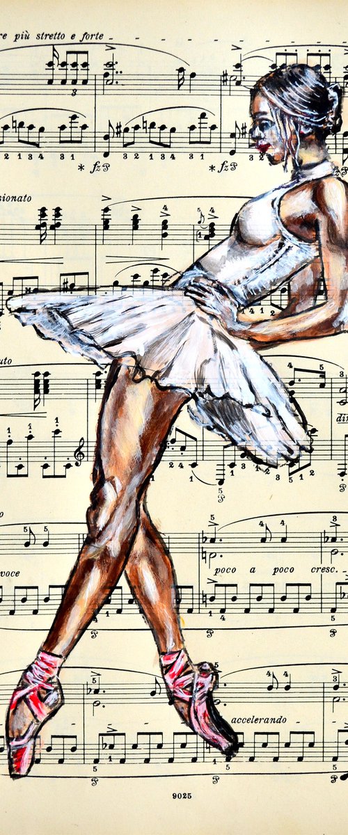 Ballerina XXXVII- Music Page by Misty Lady - M. Nierobisz