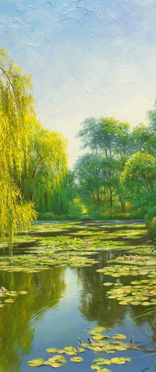 Pond in Giverny by Eduard Zhaldak