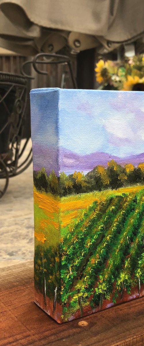 Napa Valley vineyards by Inna Montano