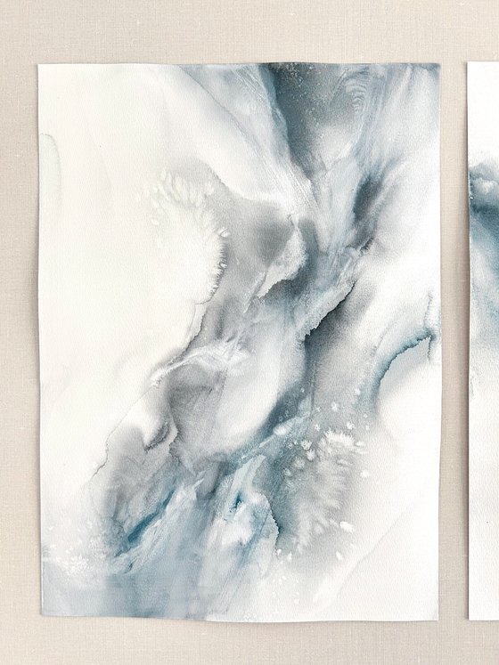 Abstract painting March breeze