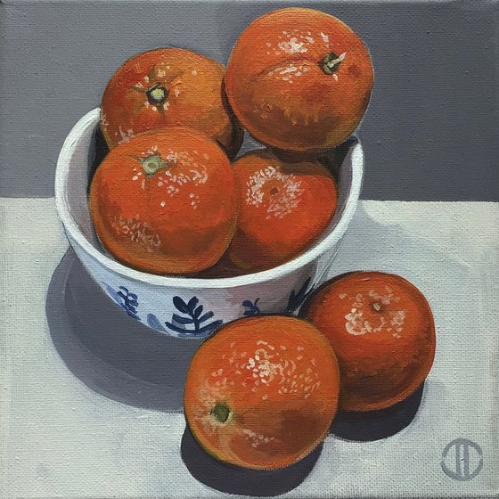 contempory glass fruit