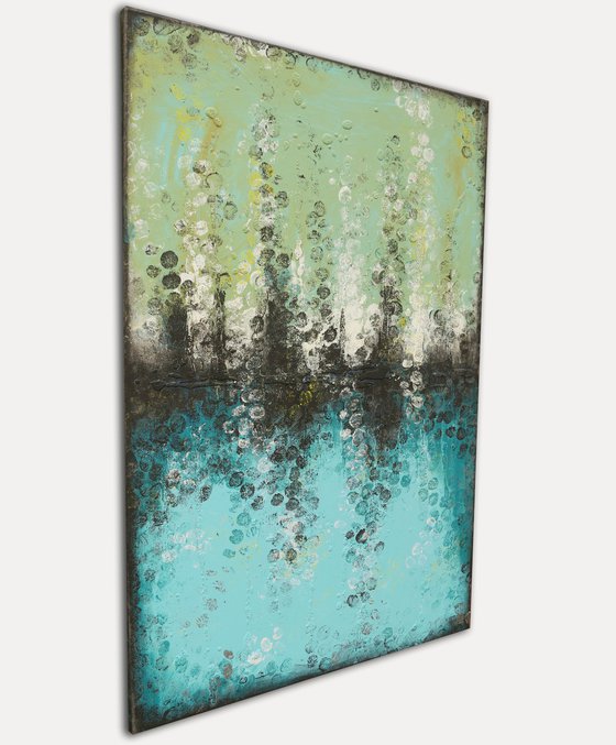 Boiling Bubbles Turquoise