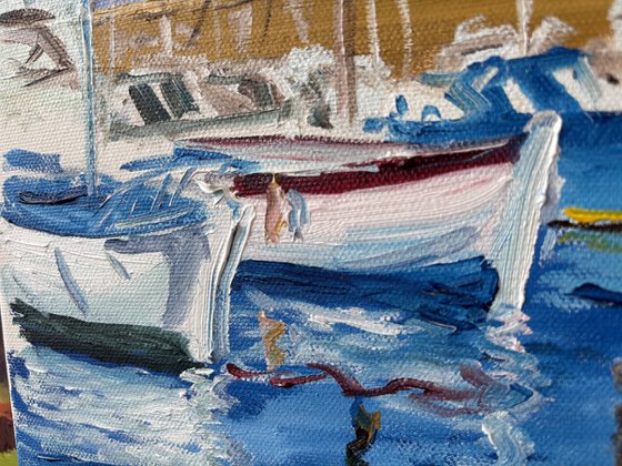 Boats in Saint-Tropez Marina