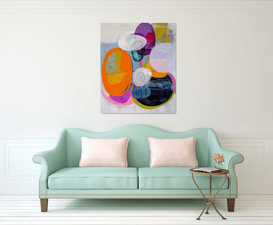 Abstract Color Circles