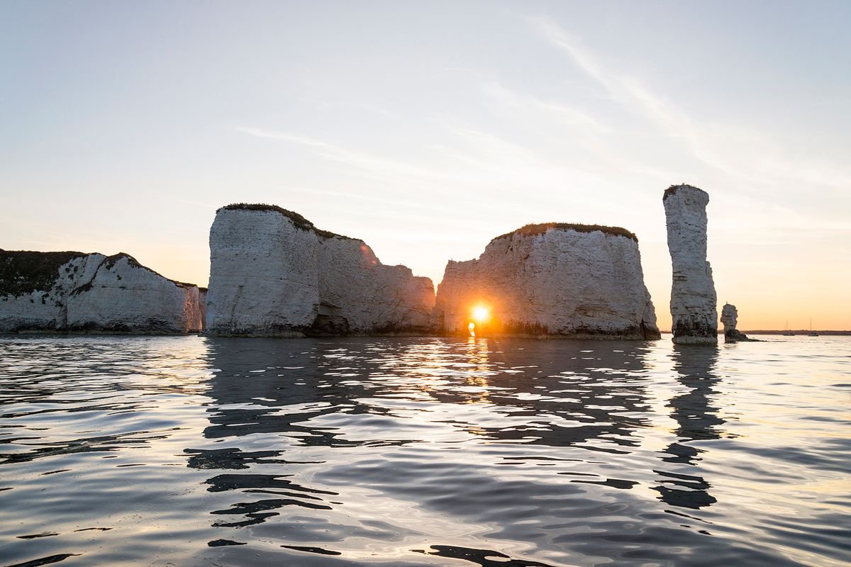 OLD HARRY ROCKS by Andrew Lever