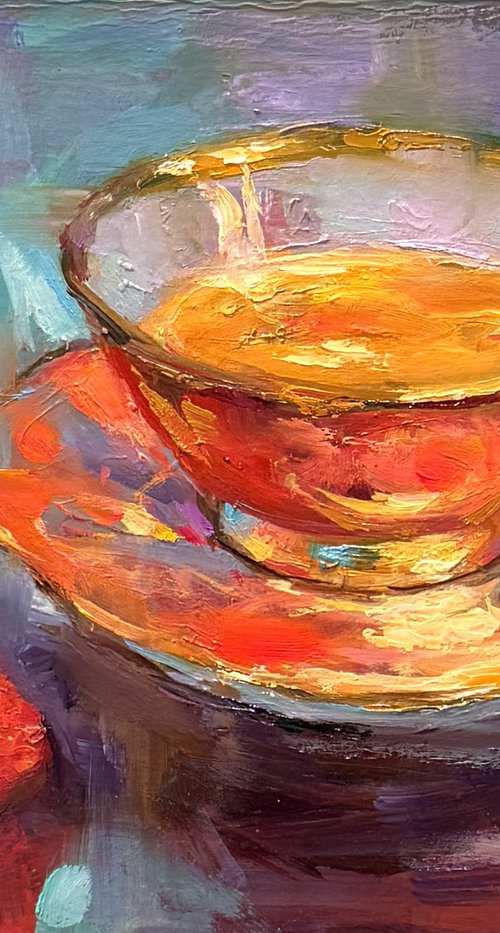 Cup Of Golden Promises by Emily Lane