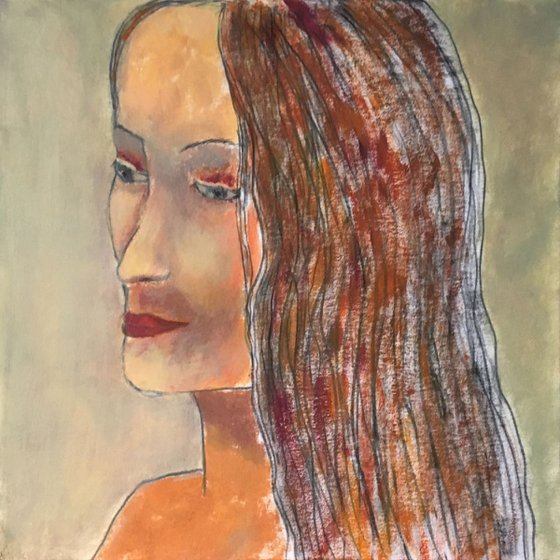Study of a woman portrait XXXI