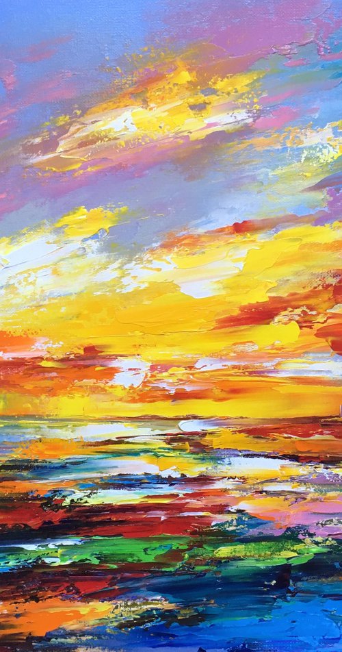 Golden daybreak by Olena  Romanenko