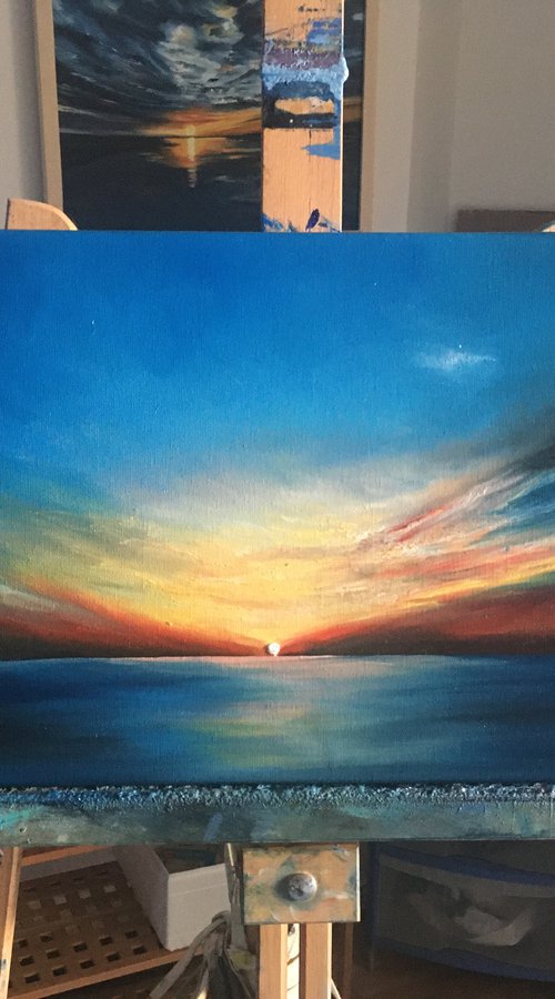 Center of the Sun by Timea  Valsami