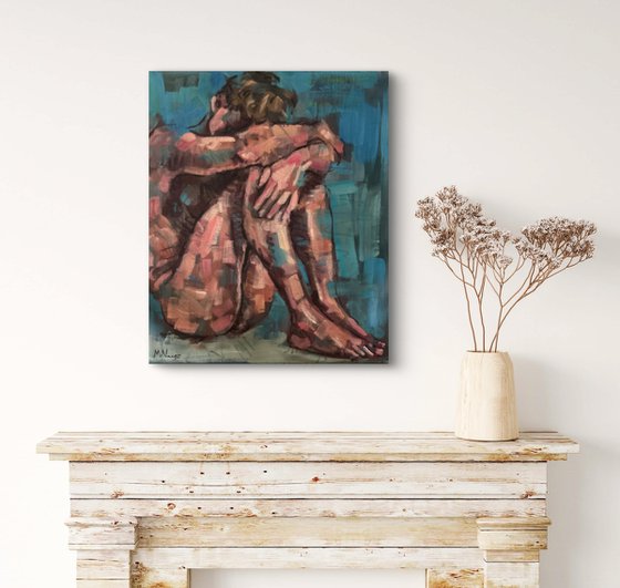 Nude Man gay painting