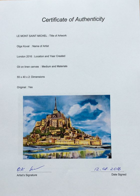 Le Mont Saint Michel