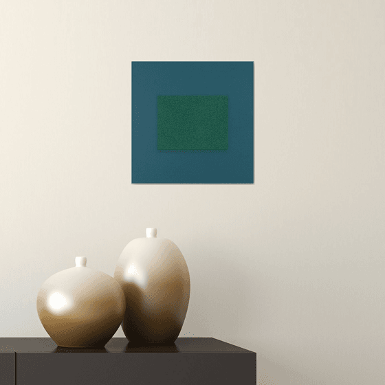 VERDIS - Modern 3D Relief Colorfield Painting