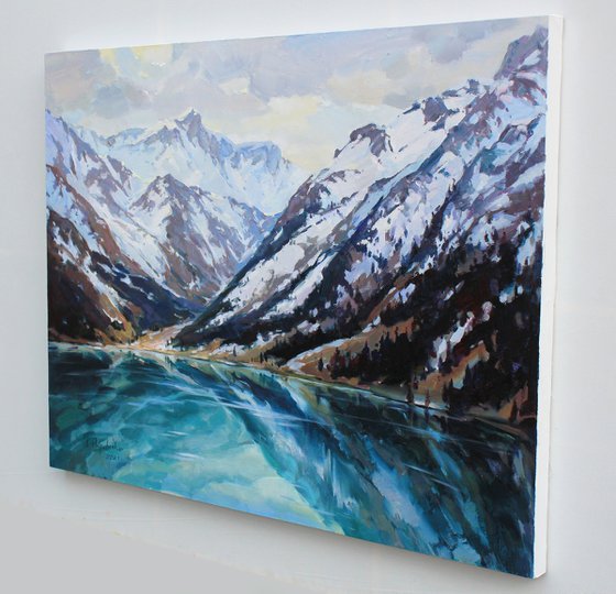 In silence of mountains