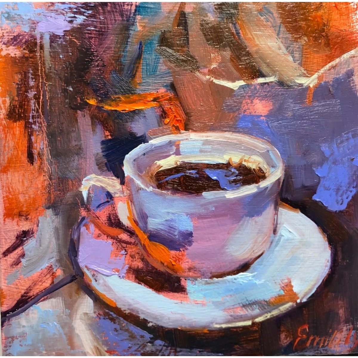 Fresh Coffee-? by Emiliya Lane