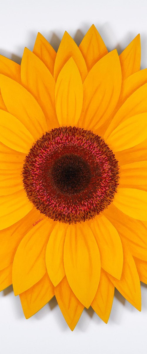 Sun flower by George Koutsouris