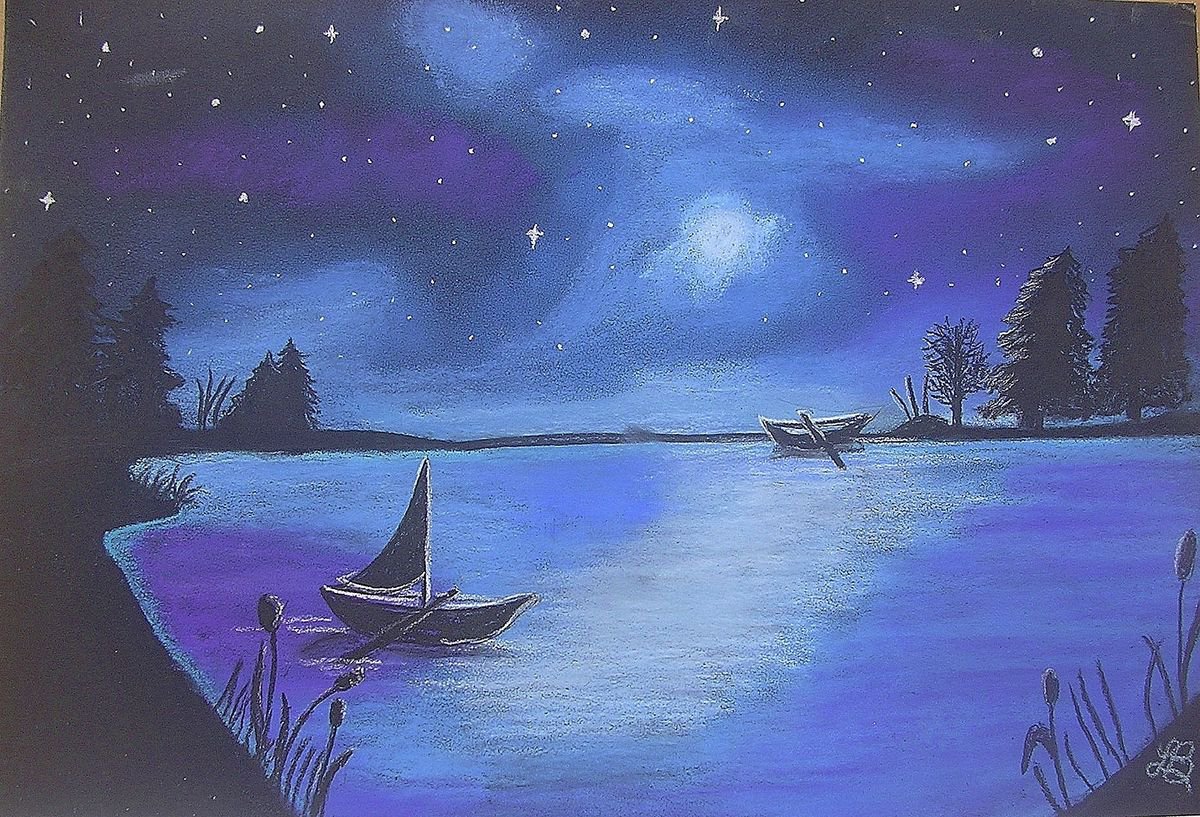 Lonely Boats by Linda Burnett