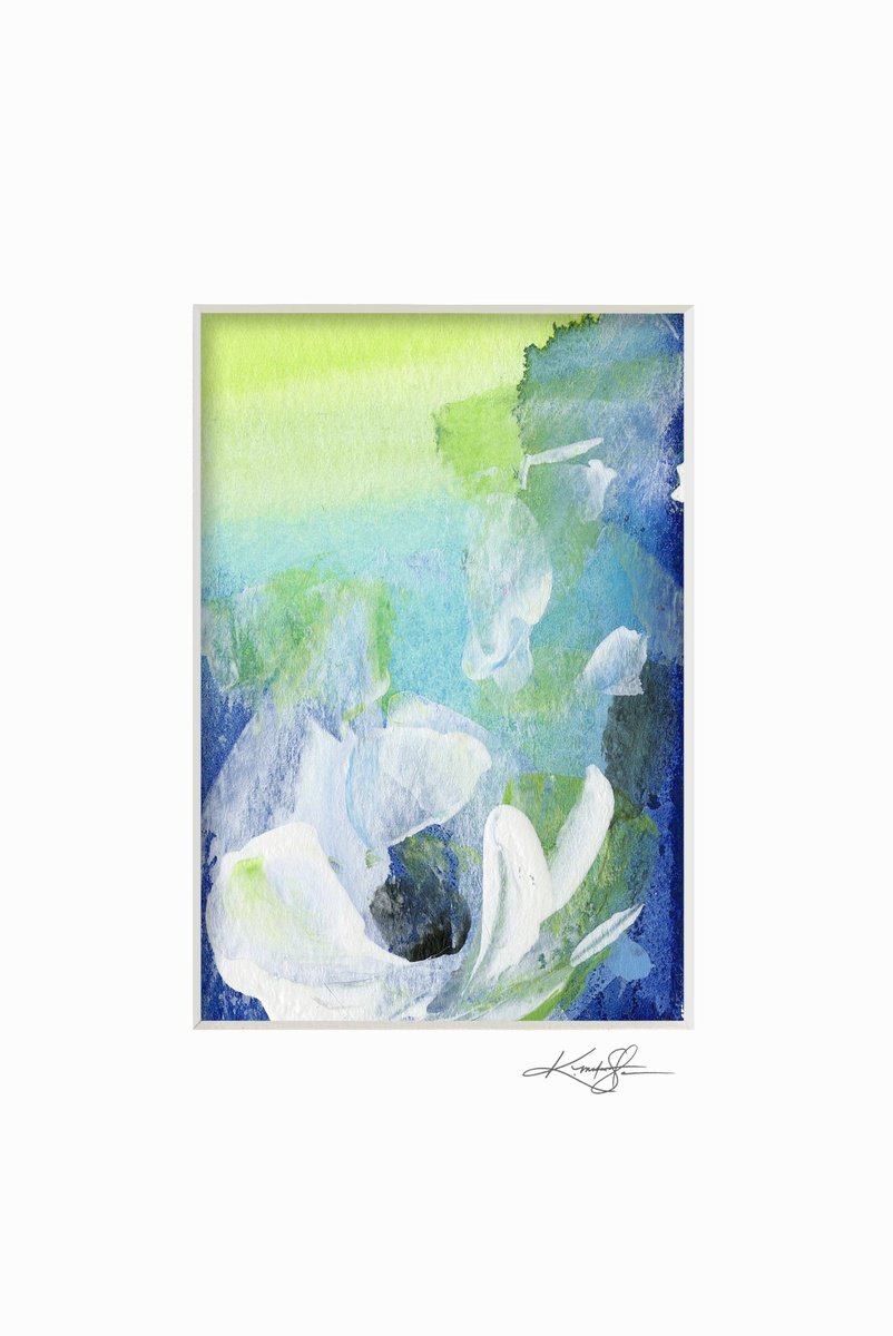 Lovely Little Gems 19 - Floral painting by Kathy Morton Stanion by Kathy Morton Stanion