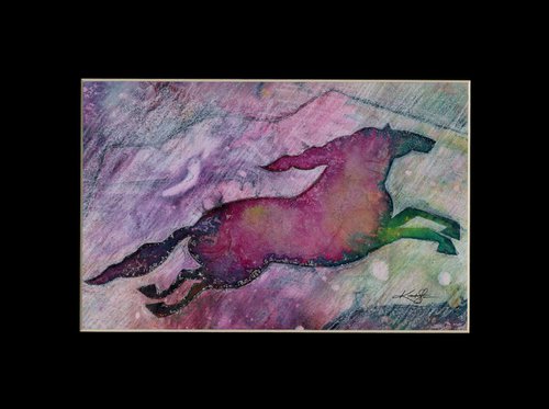 Magical Horse - Painting by Kathy Morton Stanion by Kathy Morton Stanion