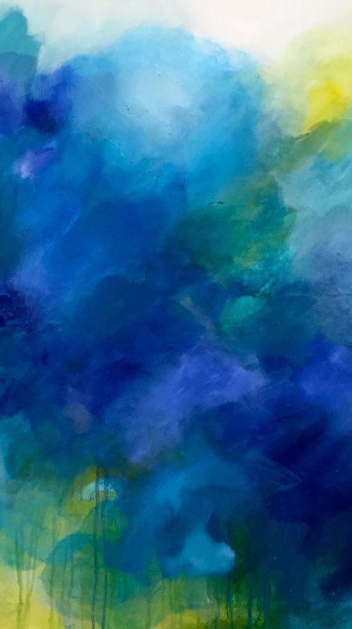 For the love of blue by Emma Sian Pritchard