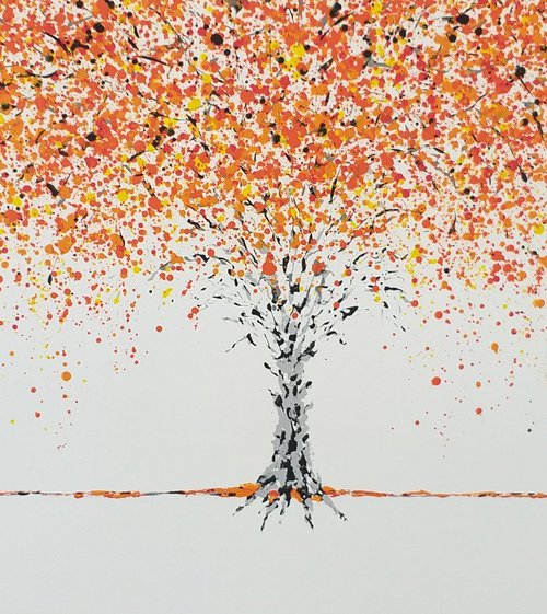 Autumn Tree 5 by M.Y. by Max Yaskin