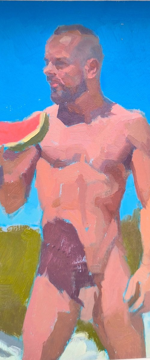 Watermelon by Viktoriia Pidvarchan