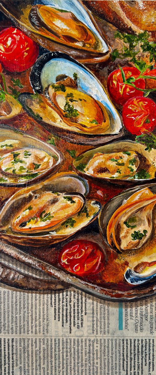 Evening Edition: Mussels by Irina Kurganskaya