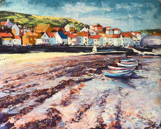 Morning Glow, Staithes