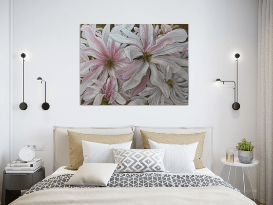 Ethereal Magnolia Bloom