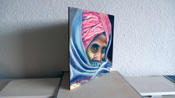 A SHY RAJHASTAN SHEPHARD