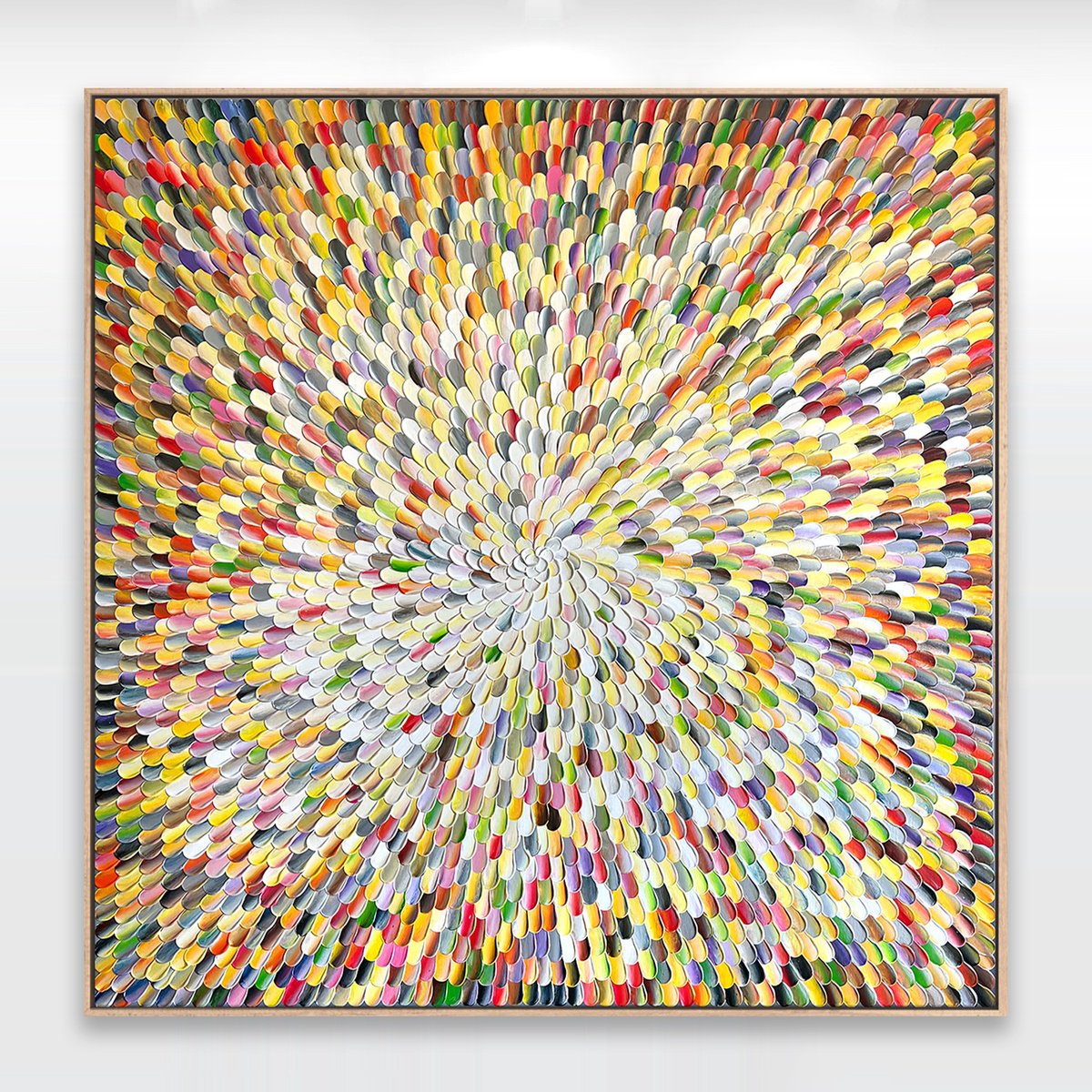 The Shape Of Joy By Tatiana Georgieva, 49 X 49, Artwork For Sale On Artfinder