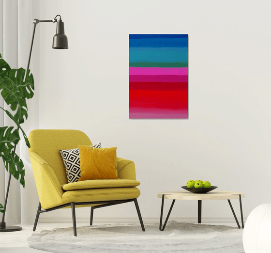 Did you see my rainbow?, 70x100 cm