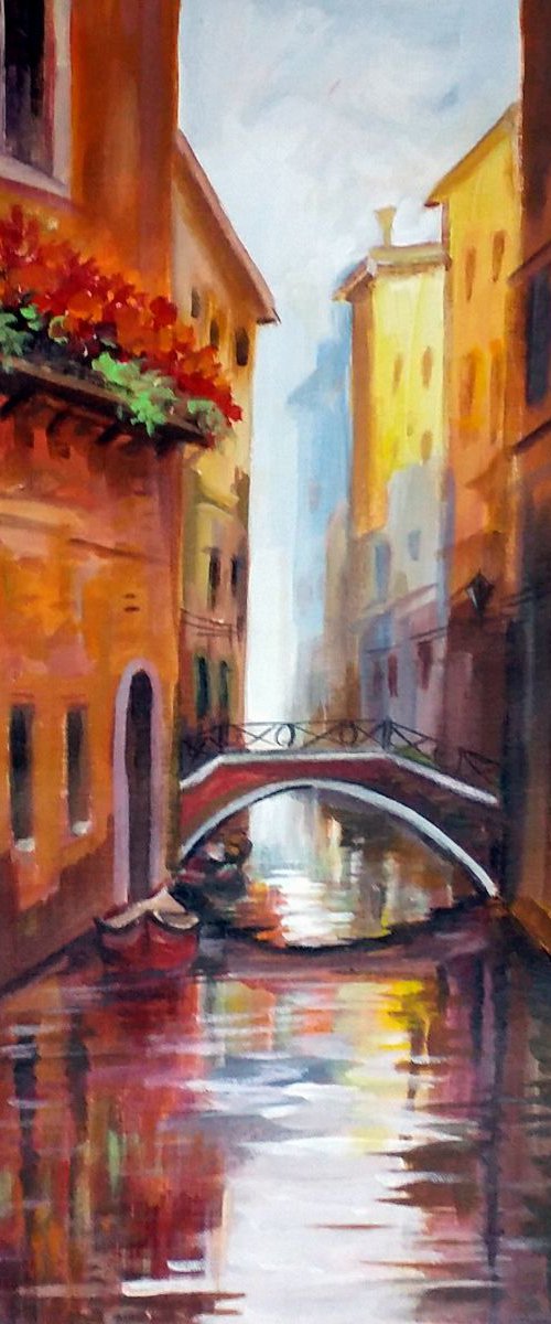Venice Canal at Morning by Samiran Sarkar