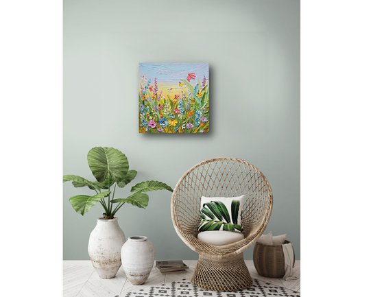 Flourish of Summer - Floral Painting