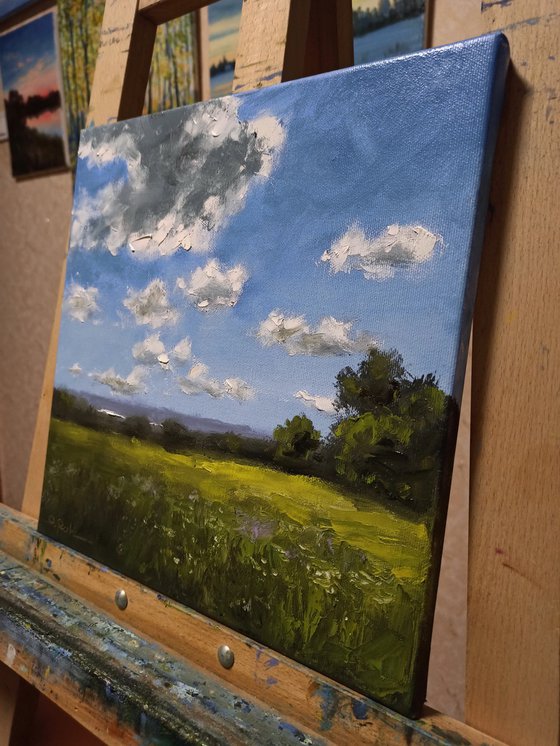 Impression. Summer day