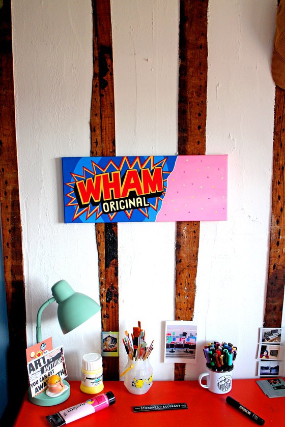 Wham Bar Retro Sweets Painting