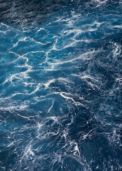 Aesthetic Ocean by Sarah Vms Art