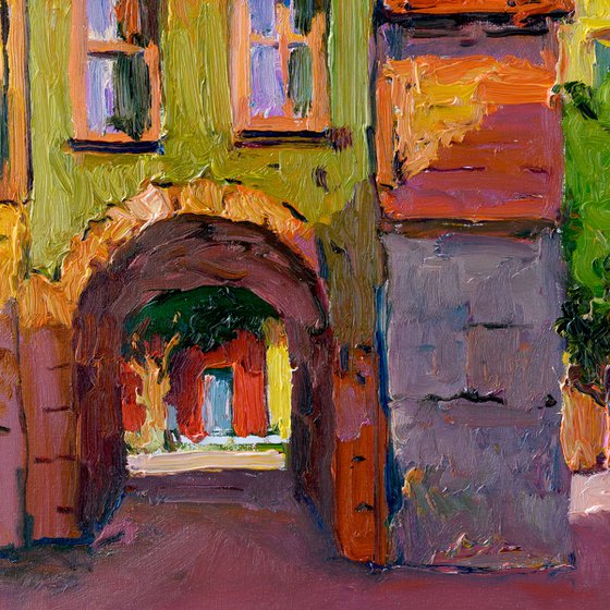 Old Backyard in Istanbul