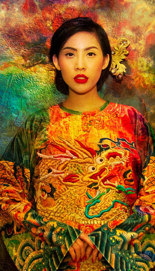 The Empress (Framed) by Viet Ha Tran