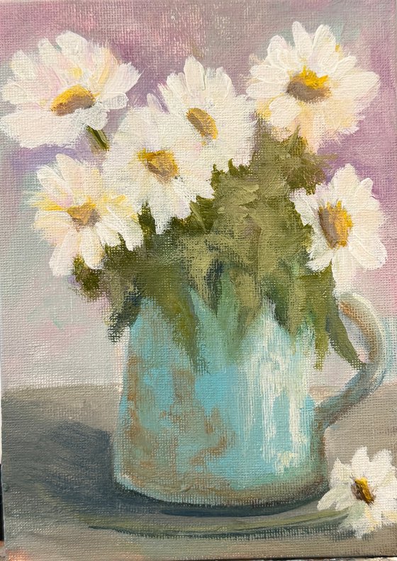 white floral