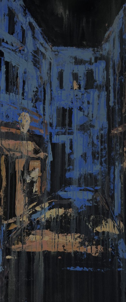 Threshold of the Blue Hour by Svitlana Zezekalo