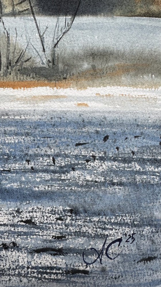 Land: November. First Snow