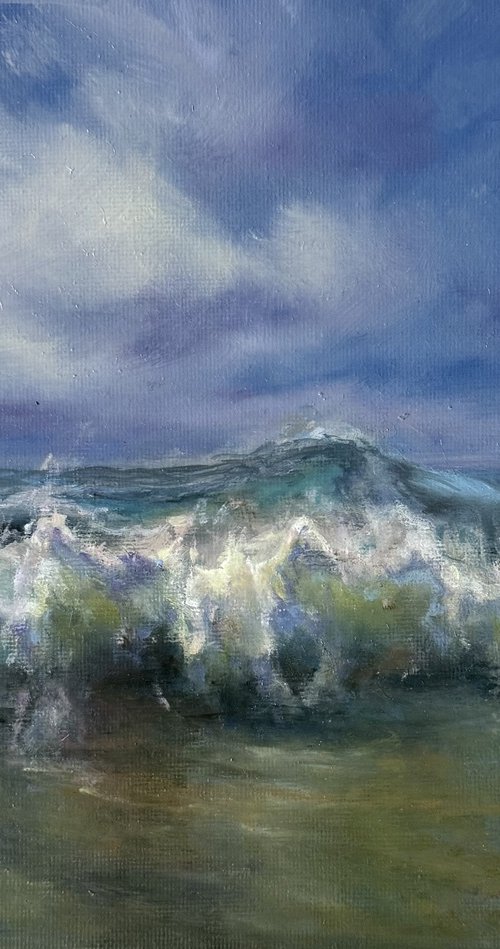 August storm. Summer memories series. by Alesia Yeremeyeva