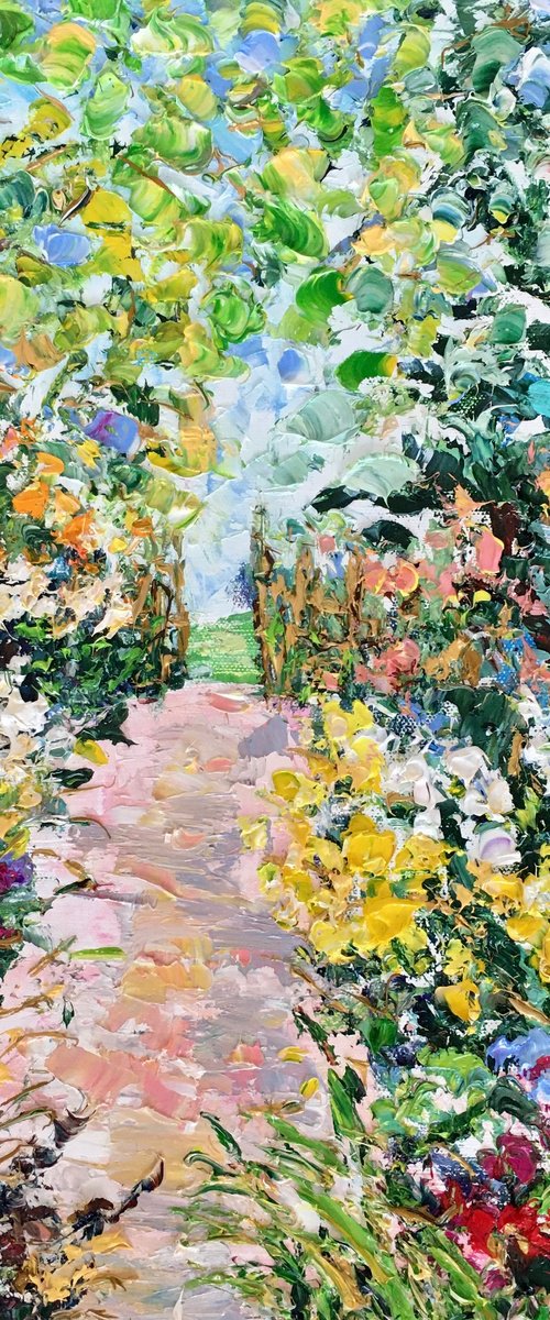 Blooming garden by Vilma Gataveckienė
