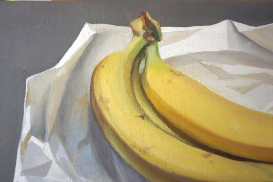 Still life with bananas