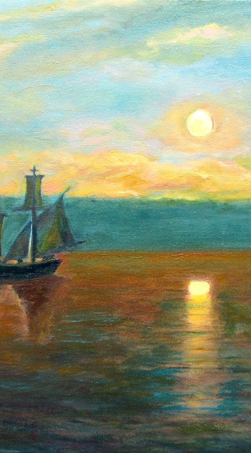 Ship by Night by Katia Ricci