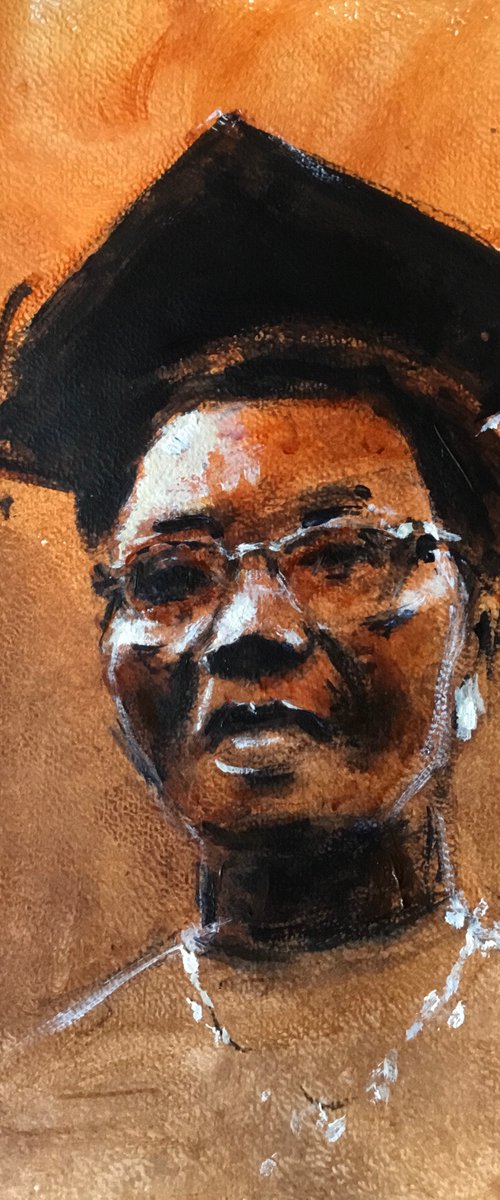 A Portrait of Funmilayo Ransome Kuti by Dominique Dève