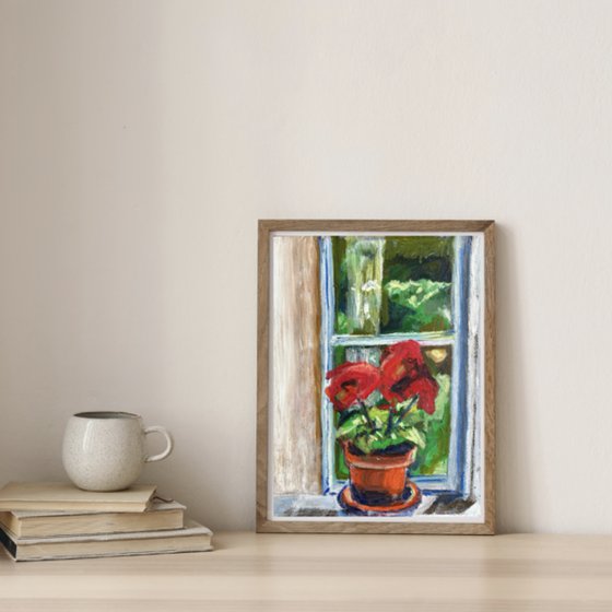 Flowers in the window